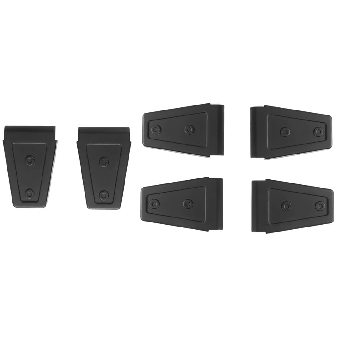 For 2007-2018 Jeep Wrangler JK 2 Door Door & Hood Hinge Cover Trim Exterior Accessories（6 pcs）