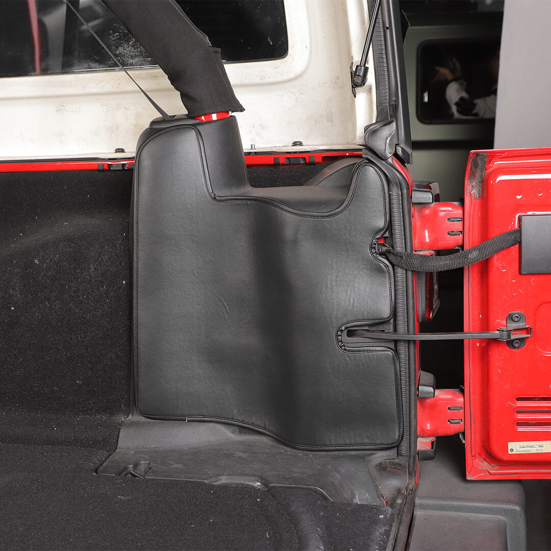 For 2007-2018 Jeep Wrangler JKU 4 Door Rear Trunk Side Protection Pad Cover（2 pcs）