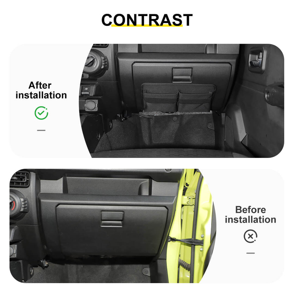For Universal Car Multi-Functional Car Glove Box Organizer Storage Bag