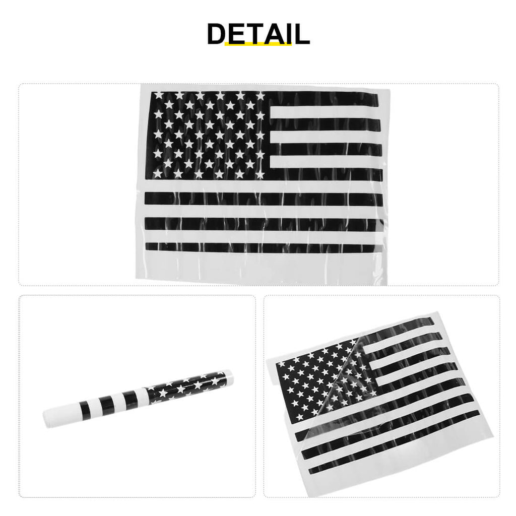 For 2020+ Jeep Gladiator JT Rear Windshield Center Small Window Decal Sticker