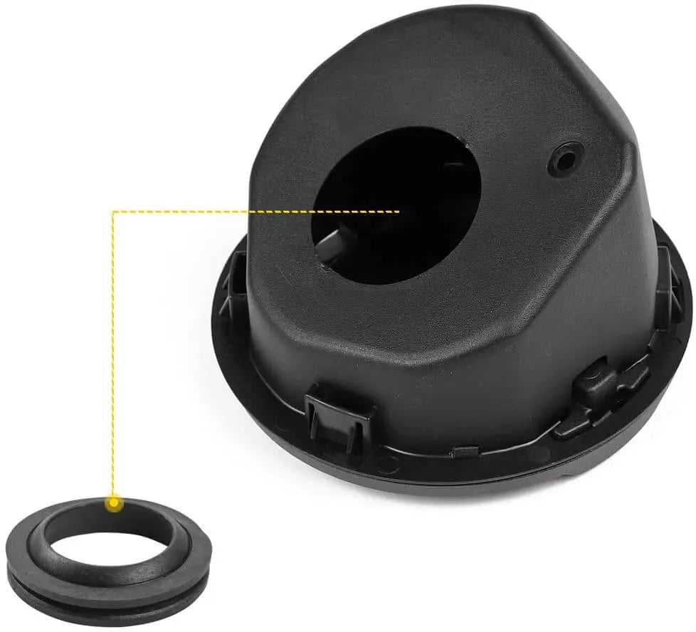 For 2018+ Jeep Wrangler JL JLU 2/4 Door Gas Cap Cover No Locking Fuel Tank Replacement NOT FIT 4XE