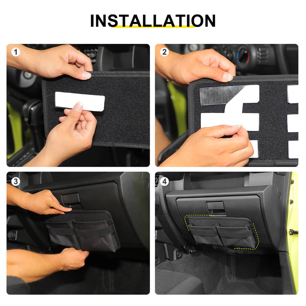 For Universal Car Multi-Functional Car Glove Box Organizer Storage Bag