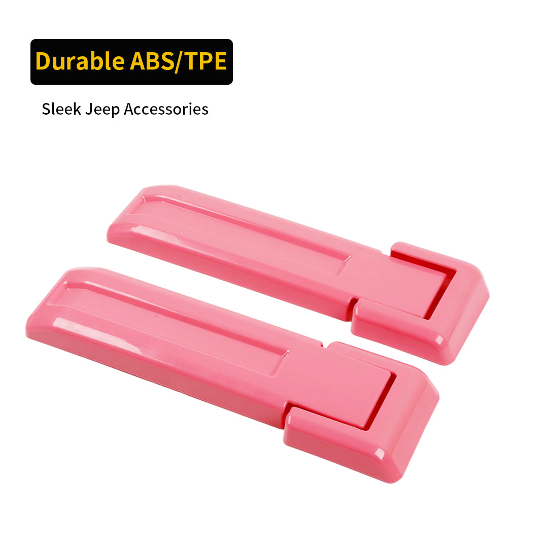 For 2007-2018 Jeep Wrangler JK 4 Door 71 x Car Door, Wiper, Hood , Rearview Mirror & Tow Hook Decoration Cover Kit—Exterior Trim Kit