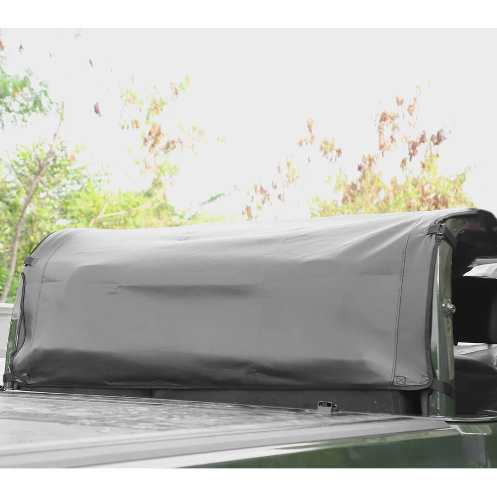 For 2020+ Jeep Gladiator JT 4 Door Soft Top Bikini Sunshade Mesh Anti-UV