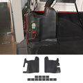 For 2007-2018 Jeep Wrangler JKU 4 Door Rear Trunk Side Protection Pad Cover（2 pcs）