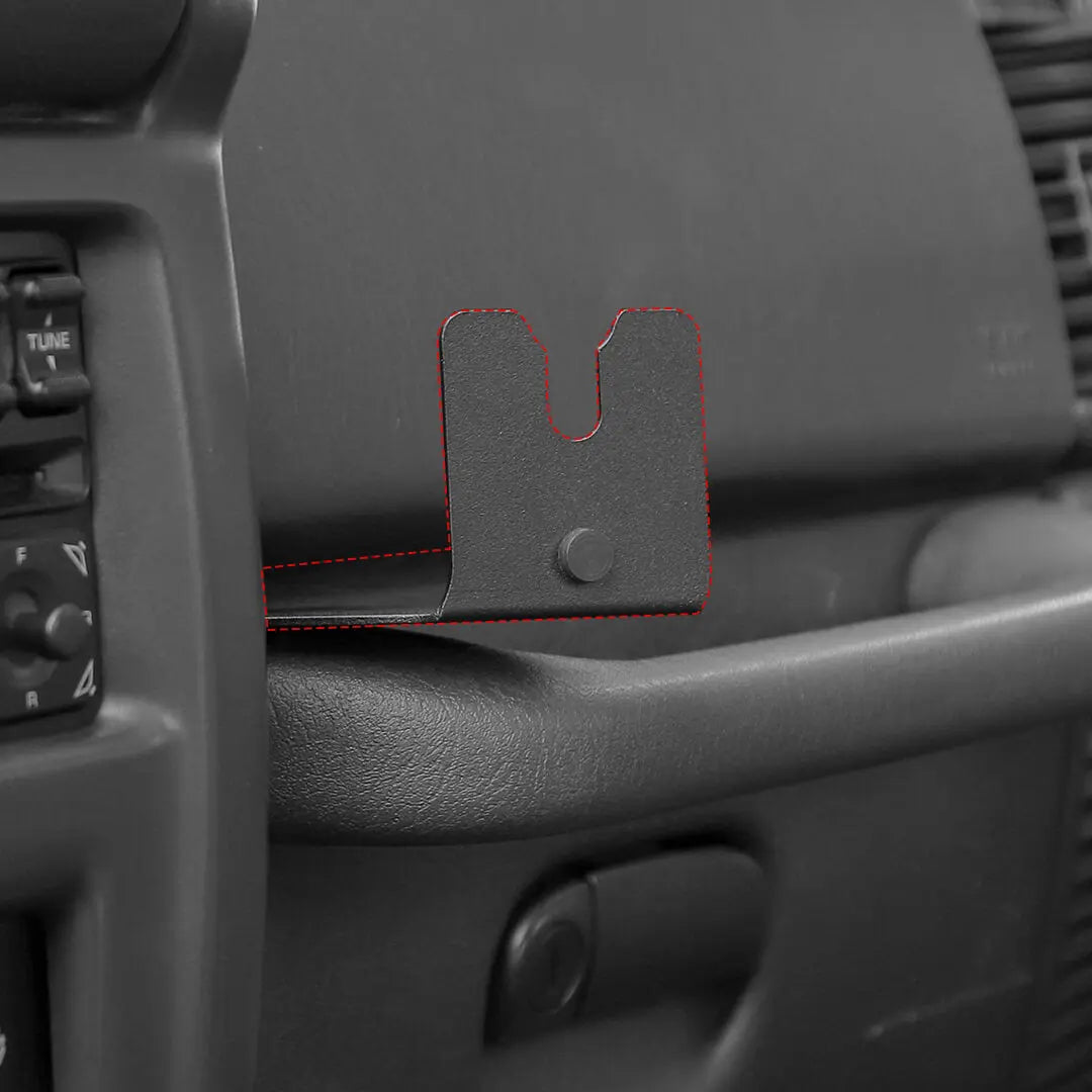 For 1996-2010 Jeep Wrangler TJ/JK CB Radio Microphone Mount Holder
