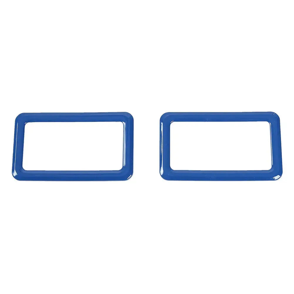 For 1997-06 Jeep Wrangler TJ 2x Car Door Handle Bowl Trim Panel Decor Cover