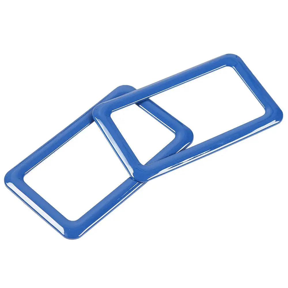For 1997-06 Jeep Wrangler TJ 2x Car Door Handle Bowl Trim Panel Decor Cover