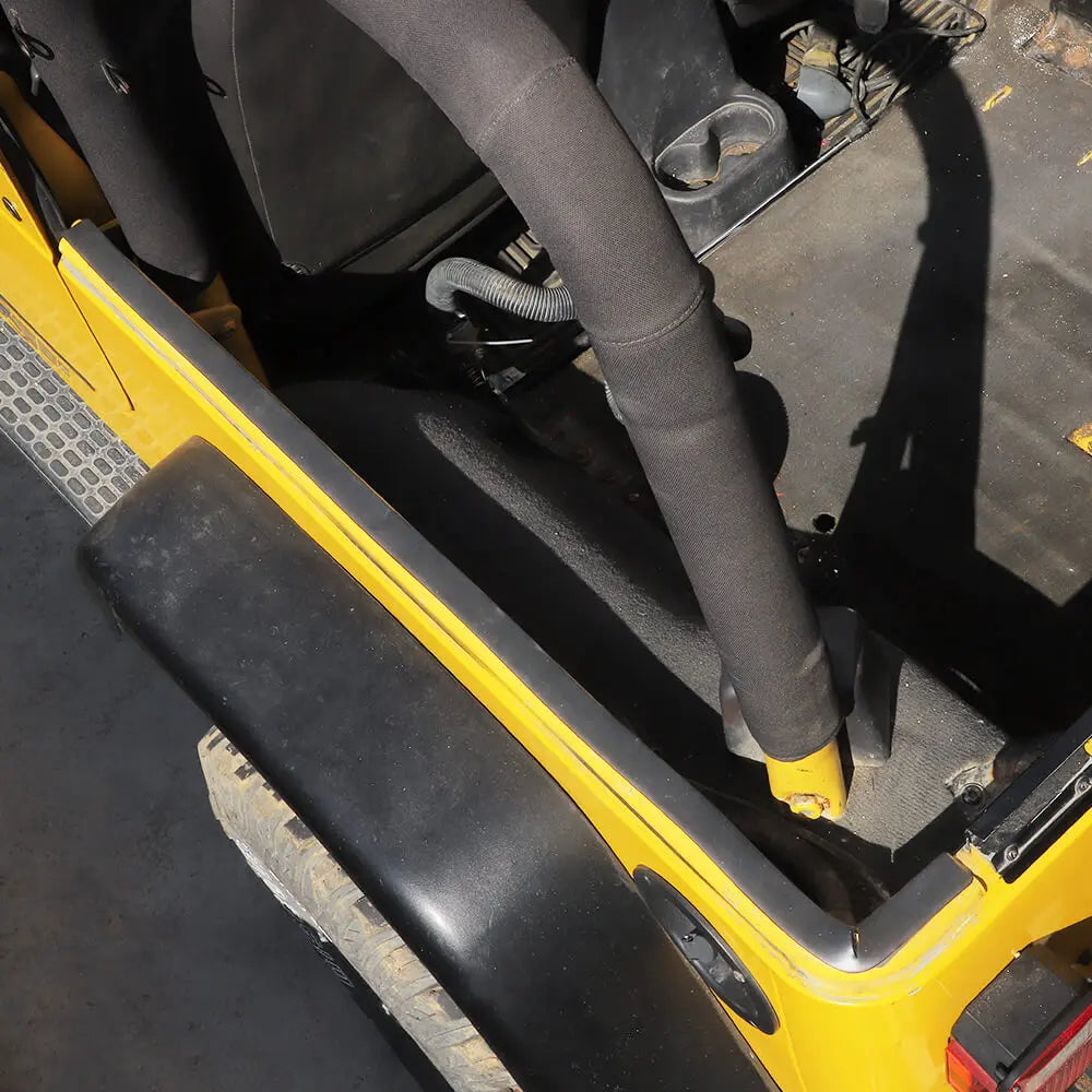 For 1997-2006 Jeep Wrangler TJ 4M Car Roof Soft Rubber Pad Strip Protector Cover