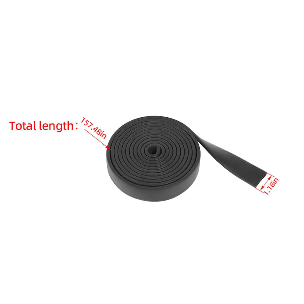 For 1997-2006 Jeep Wrangler TJ 4M Car Roof Soft Rubber Pad Strip Protector Cover