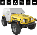 For 1997-2006 Jeep Wrangler TJ Car Cover Rain Snow Sunshade Protection