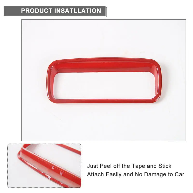 For 1997-2006 Jeep Wrangler TJ Center Console Air Condition Switch Button Frame Trim Cover
