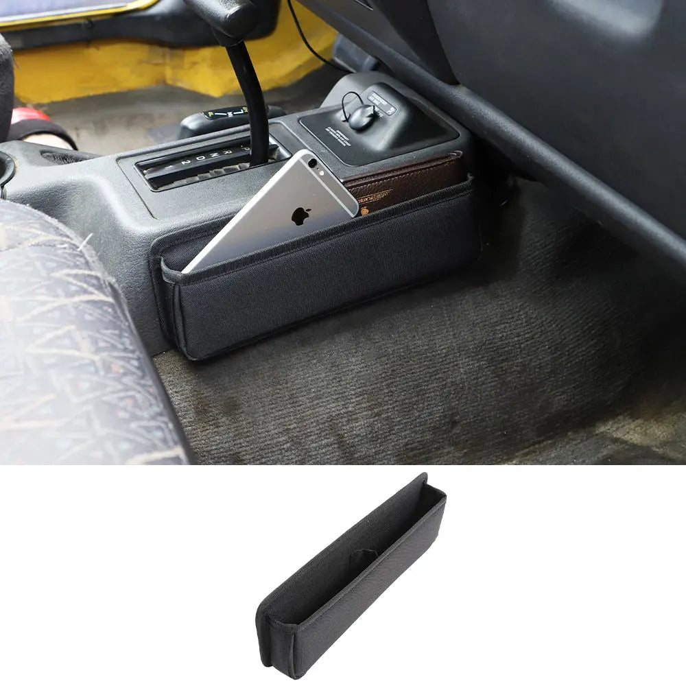 For 1997-2006 Jeep Wrangler TJ Center Console Gear Shift Storage Bag with Auto Transmission