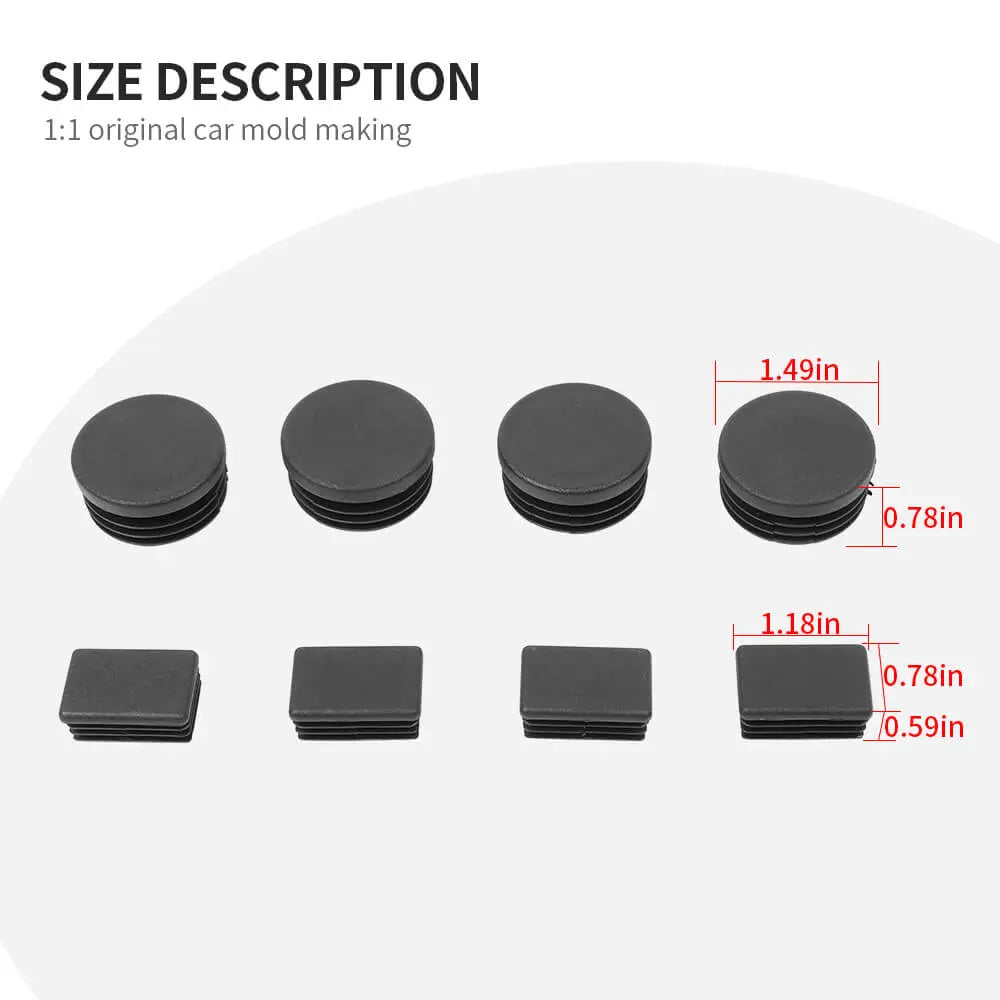 For 1997-2006 Jeep Wrangler TJ Chassis Waterproof Stopper Plug