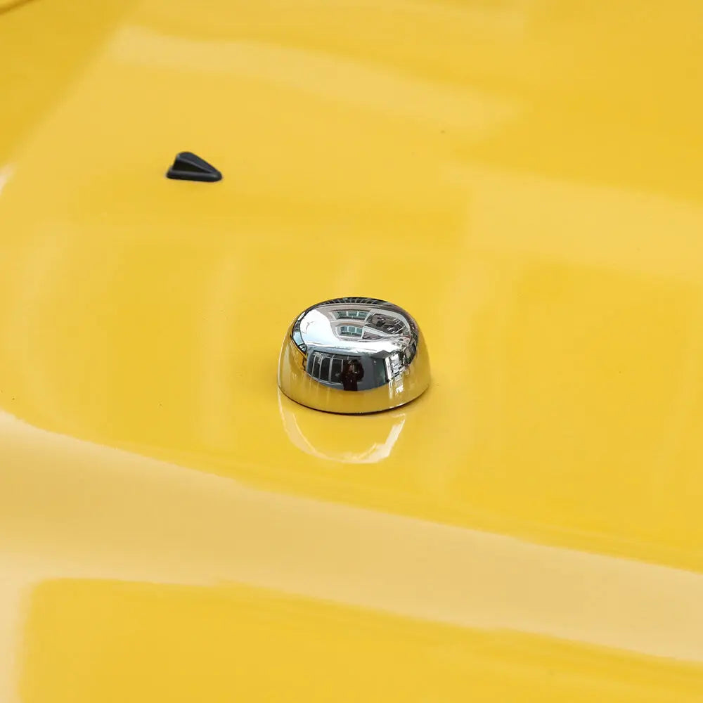 For 1997-2006 Jeep Wrangler TJ Chrome Car Engine Hood Rubber Head Cover Trim
