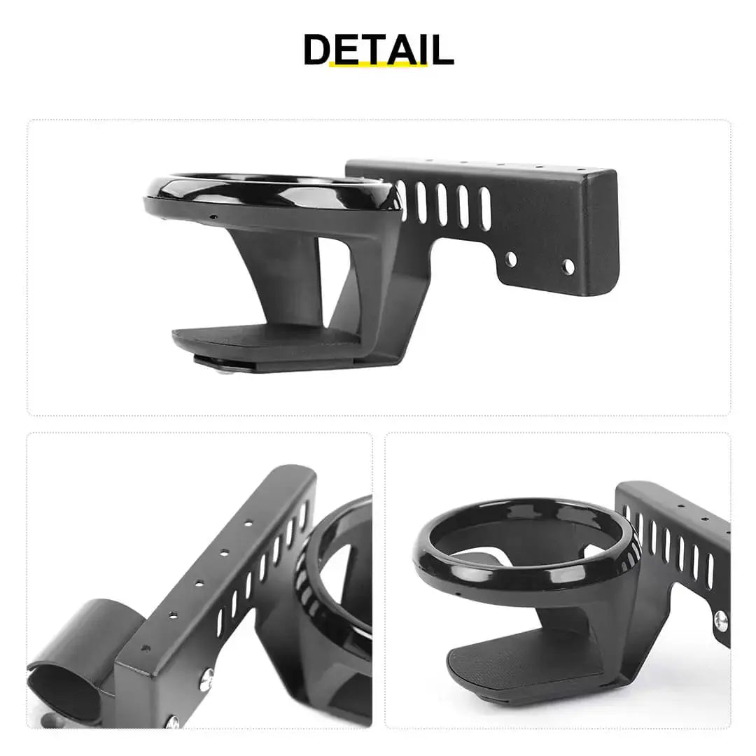For 1997-2006 Jeep Wrangler TJ Copilot Handle Cup Bottle Holder Mount Bracket