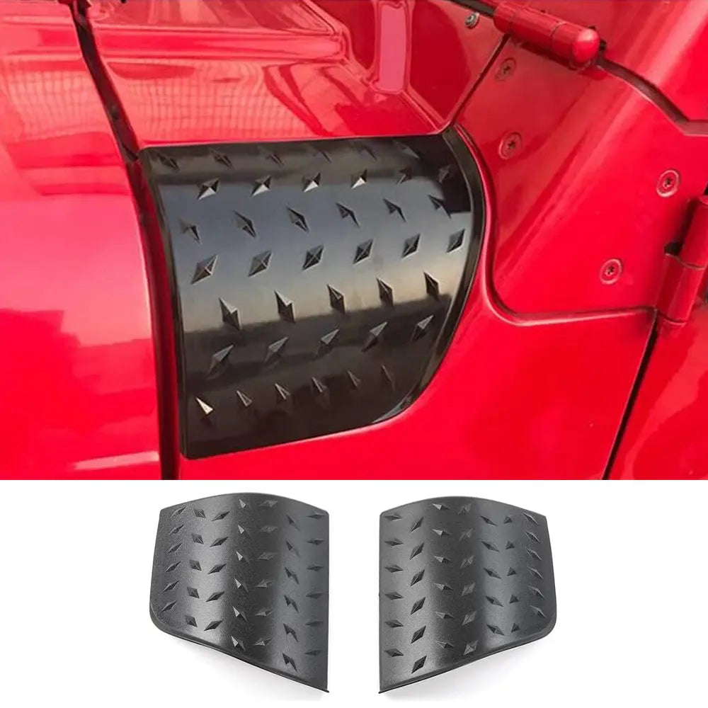 For 1997-2006 Jeep Wrangler TJ Cowl Cover Body Armor Corner Guards