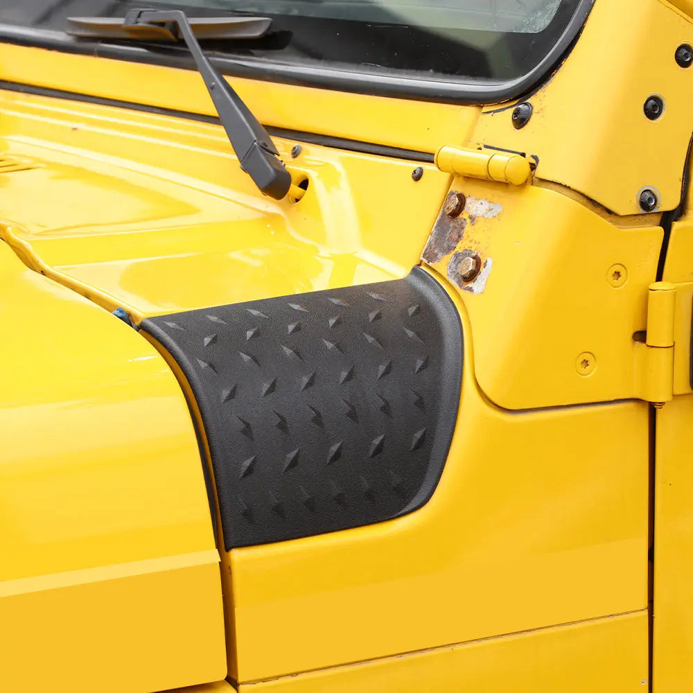For 1997-2006 Jeep Wrangler TJ Cowl Cover Body Armor Corner Guards