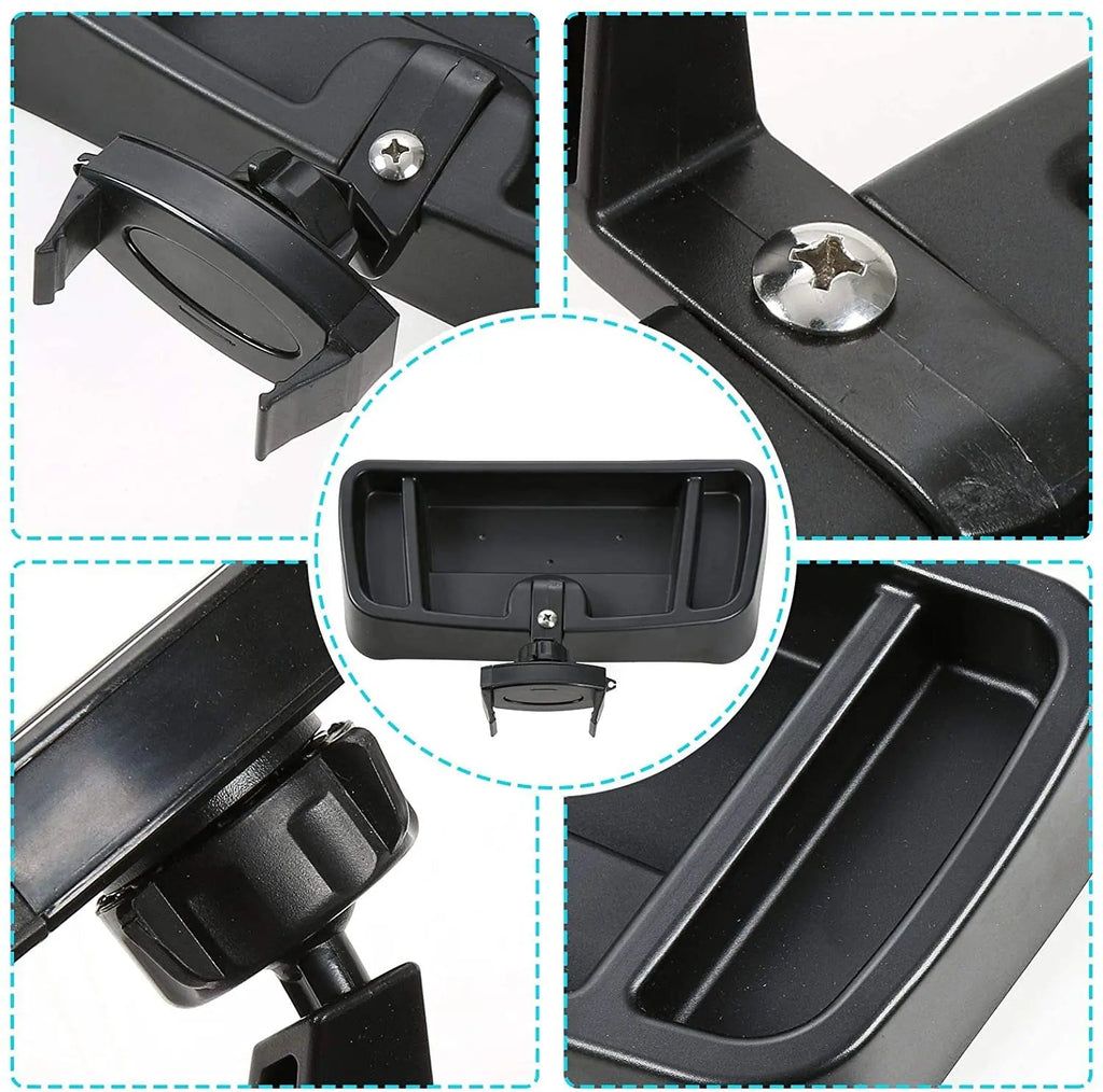 For 1997-2006 Jeep Wrangler TJ Dash Mount Storage Tray Phone Holder Bracket