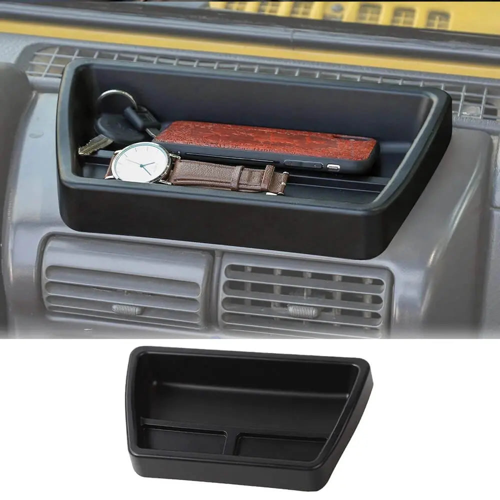 For 1997-2006 Jeep Wrangler TJ Dashboard Storage Tray Box Organizer