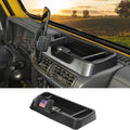 For 1997-2006 Jeep Wrangler TJ Dashboard Tray Mount Cell Phone Holder Storage Box Organizer, American Flag