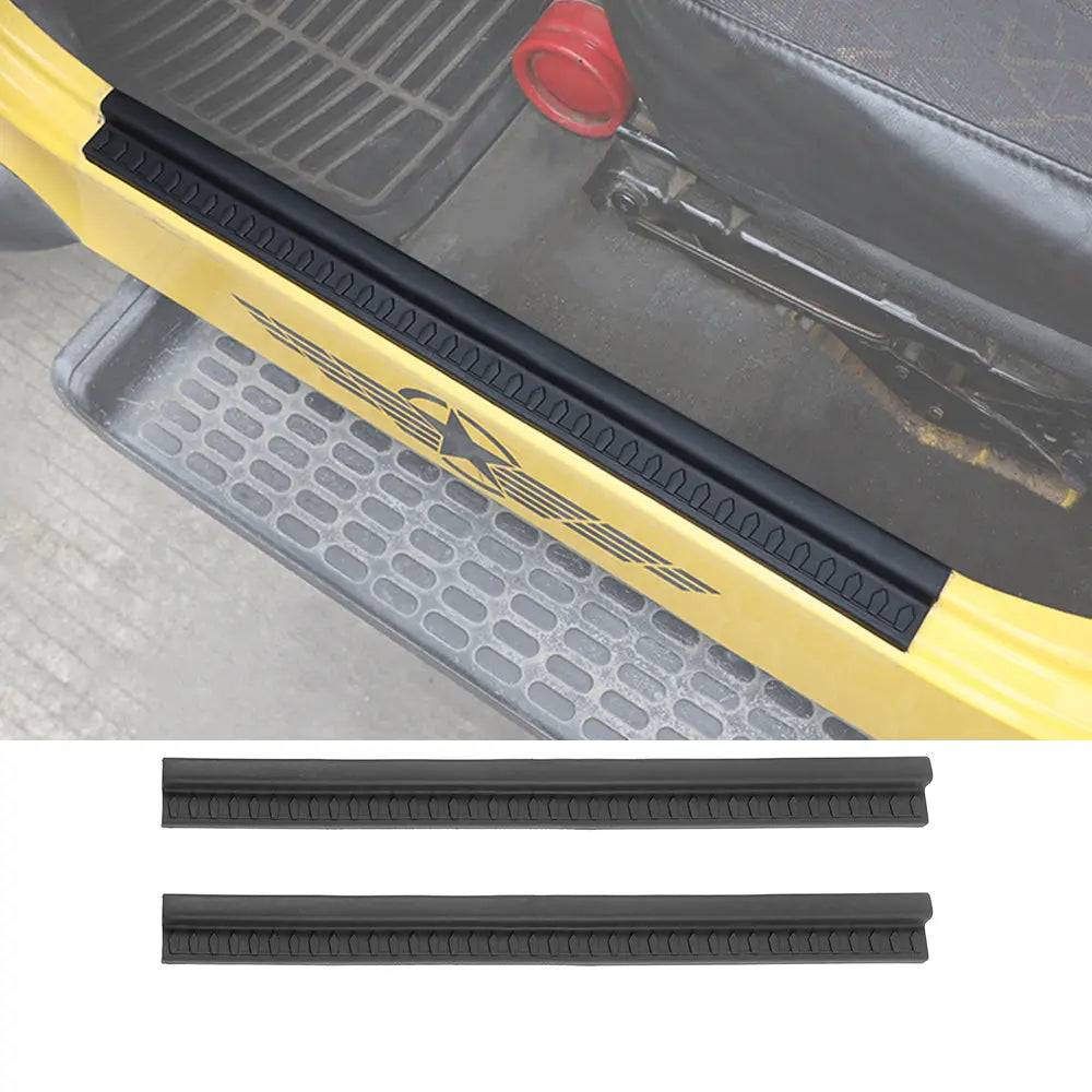 For 1997-2006 Jeep Wrangler TJ Door Sill Guards Door Entry Protectors