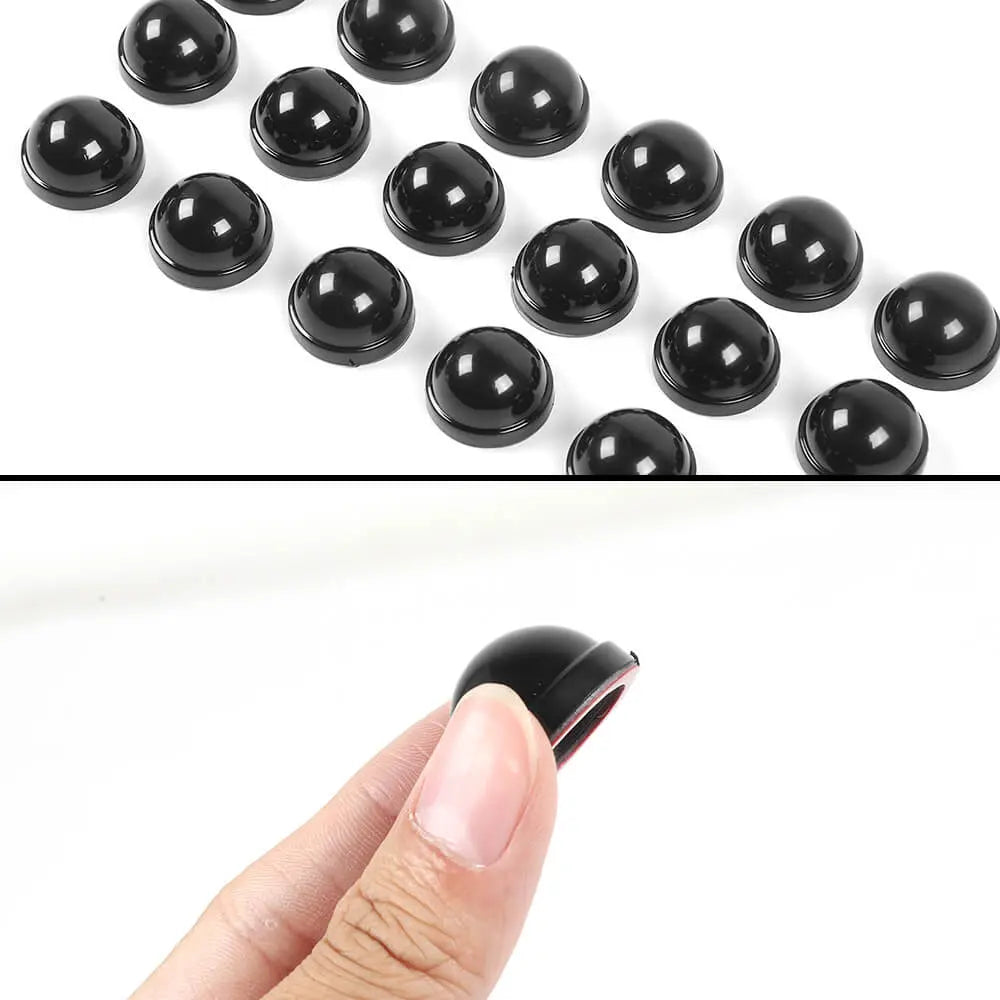 For 1997-2006 Jeep Wrangler TJ Exterior A-Pillar Screw Protection Cover Trim
