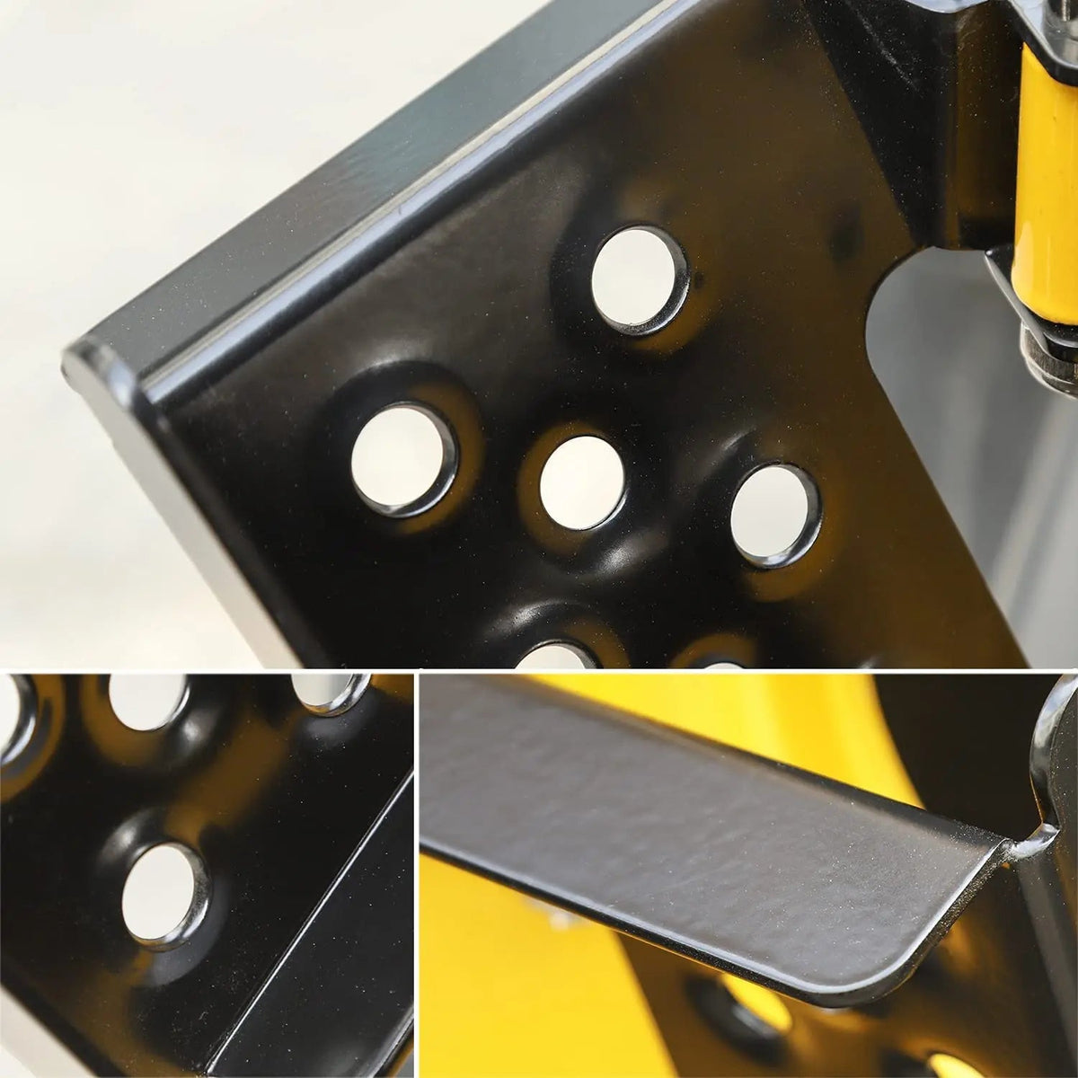 For 1997-2006 Jeep Wrangler TJ Exterior Door Foot Pegs Hinge Rest Kick Panel, 1 Pair