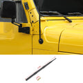 For 1997-2006 Jeep Wrangler TJ Exterior Hood Side Antenna Mast Radio