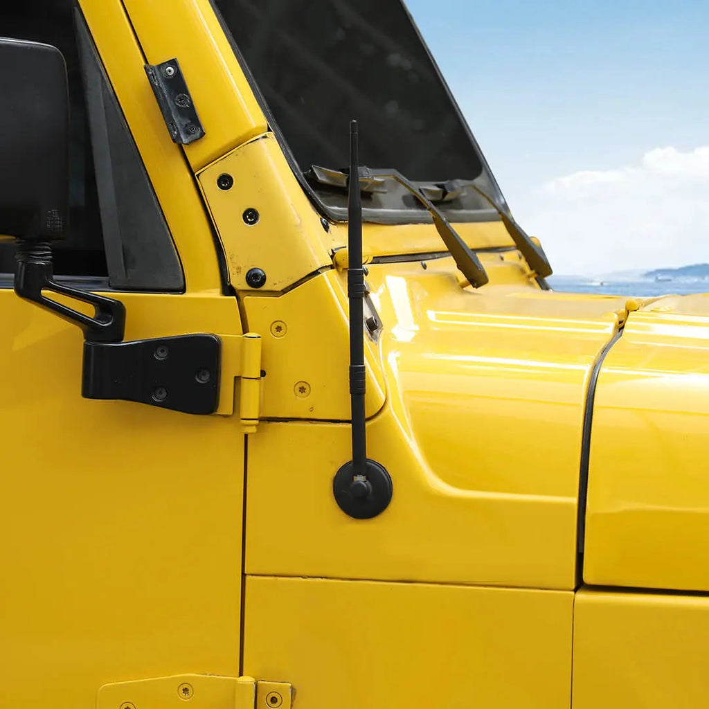 For 1997-2006 Jeep Wrangler TJ Exterior Hood Side Antenna Mast Radio