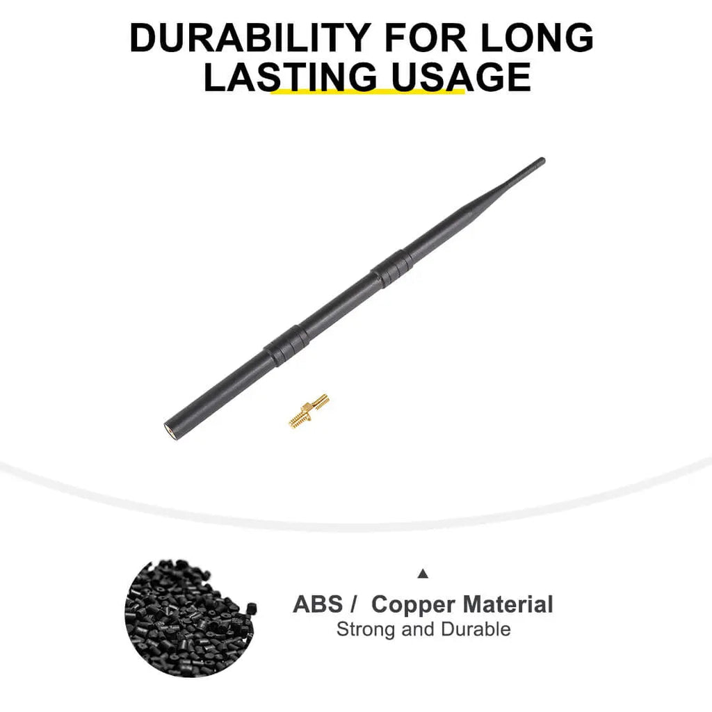 For 1997-2006 Jeep Wrangler TJ Exterior Hood Side Antenna Mast Radio