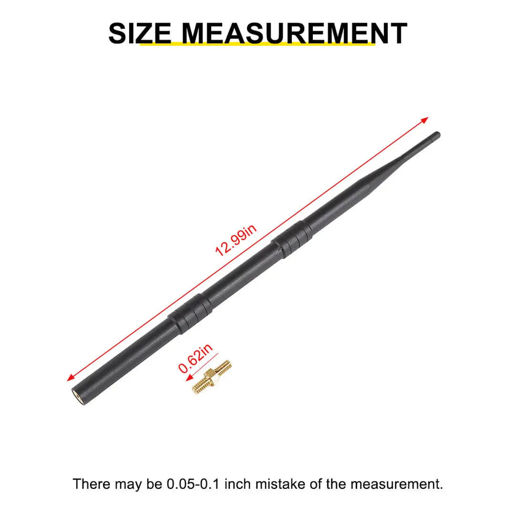 For 1997-2006 Jeep Wrangler TJ Exterior Hood Side Antenna Mast Radio
