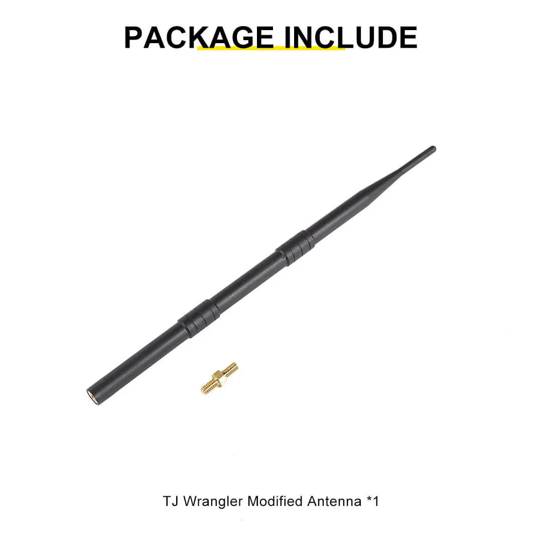 For 1997-2006 Jeep Wrangler TJ Exterior Hood Side Antenna Mast Radio
