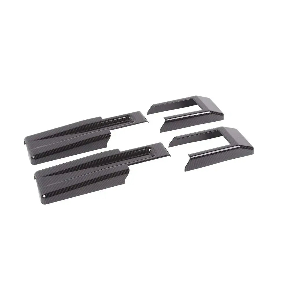 For 1997-2006 Jeep Wrangler TJ Exterior Rear Tailgate Spare Hinges Covers Trim (2 pcs)