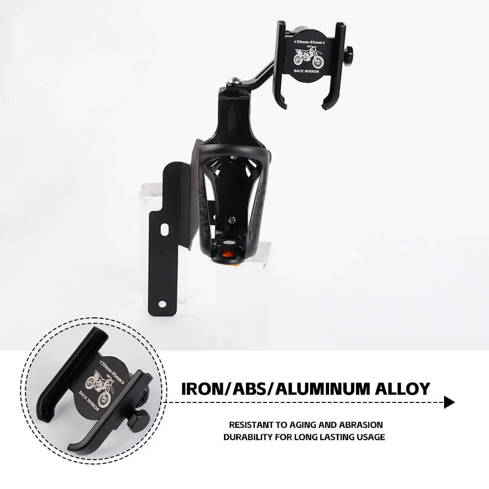 For 1997-2006 Jeep Wrangler TJ Front Door Drink Cup Phone Holder Mount Rack Bracket