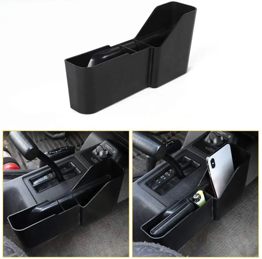 For 1997-2006 Jeep Wrangler TJ Gear Shift Side Center Console Storage Box Organizer