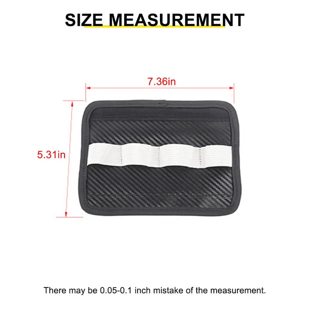 For 1997-2006 Jeep Wrangler TJ Interior Copilot Handle Protection Cover Tool Storage Bag