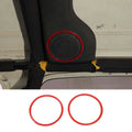 For 1997-2006 Jeep Wrangler TJ Interior Roof Speaker Horn Ring Cover Trim