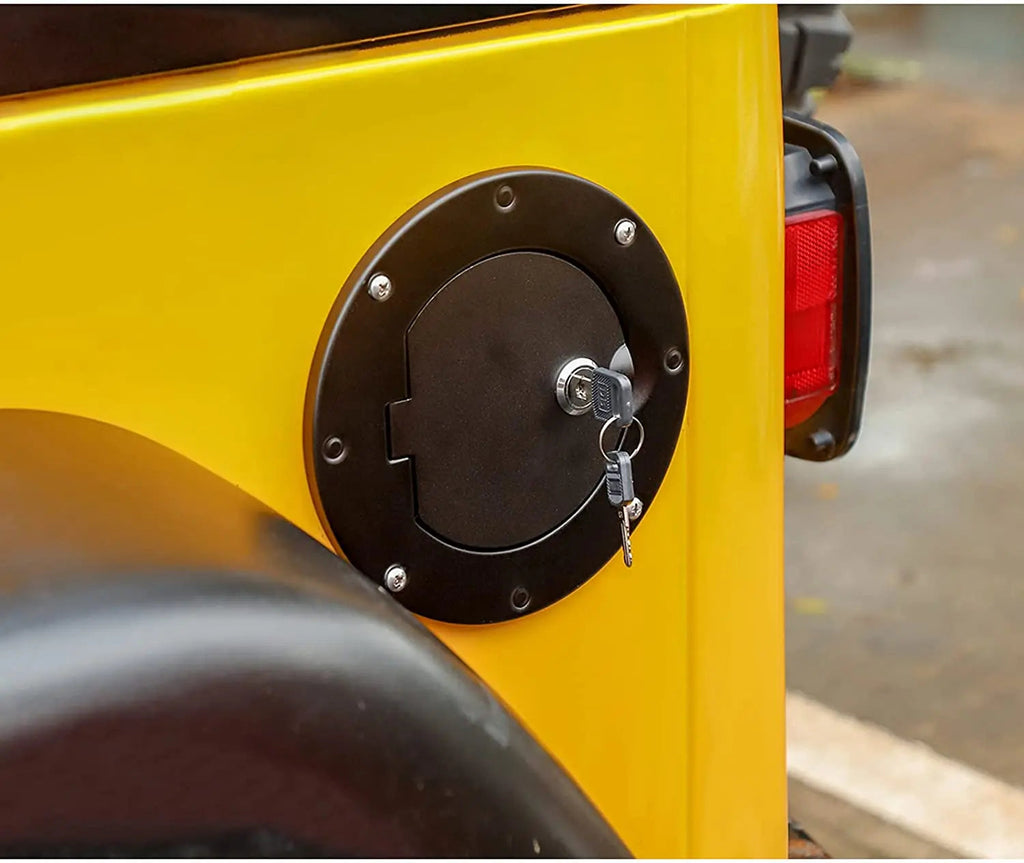 For 1997-2006 Jeep Wrangler TJ Locking Fuel Door Gas Tank Cover