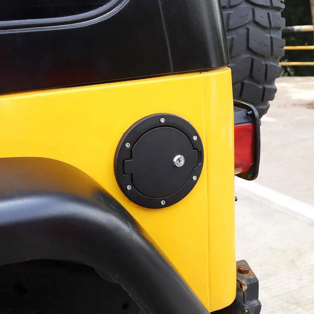 For 1997-2006 Jeep Wrangler TJ Locking Gas Cap Cover Fuel Door