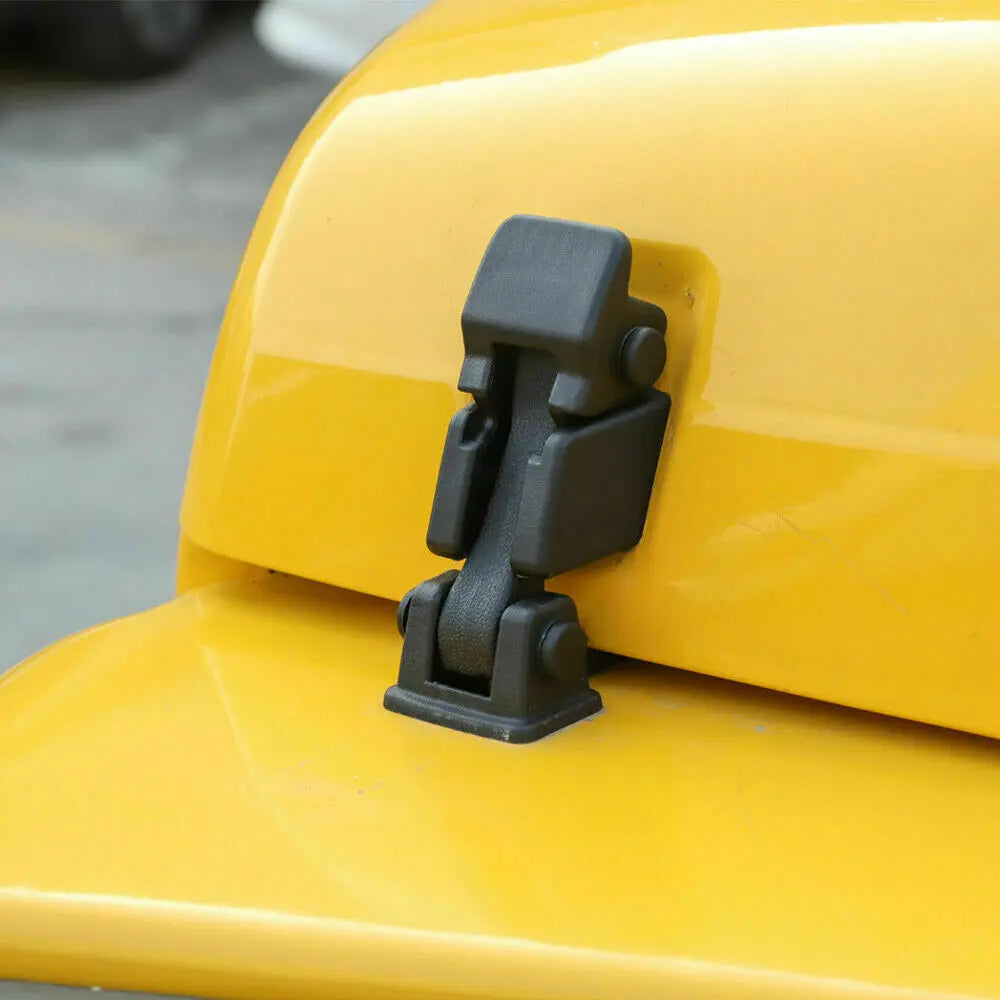 For 1997-2006 Jeep Wrangler TJ Locking Hood Latch Catch Latches & Bracket Parts 2PCS