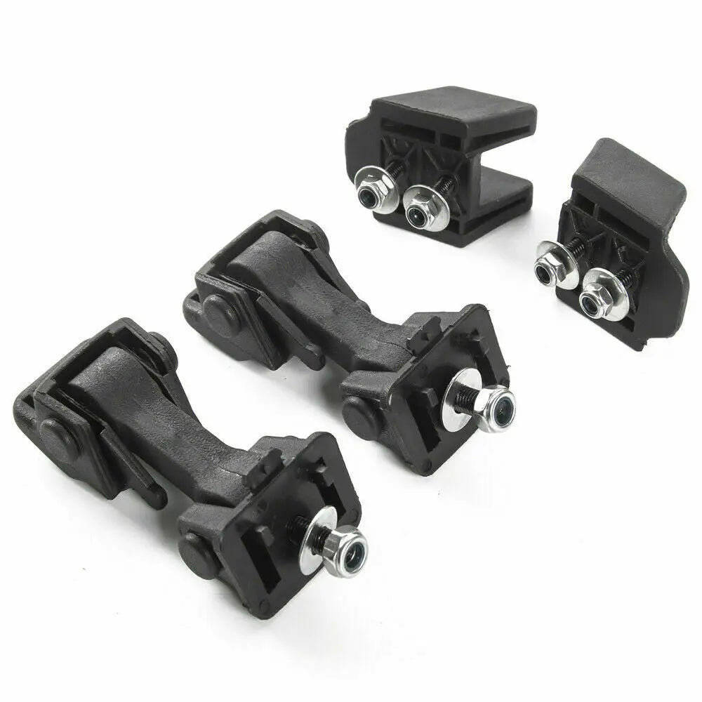 For 1997-2006 Jeep Wrangler TJ Locking Hood Latch Catch Latches & Bracket Parts 2PCS
