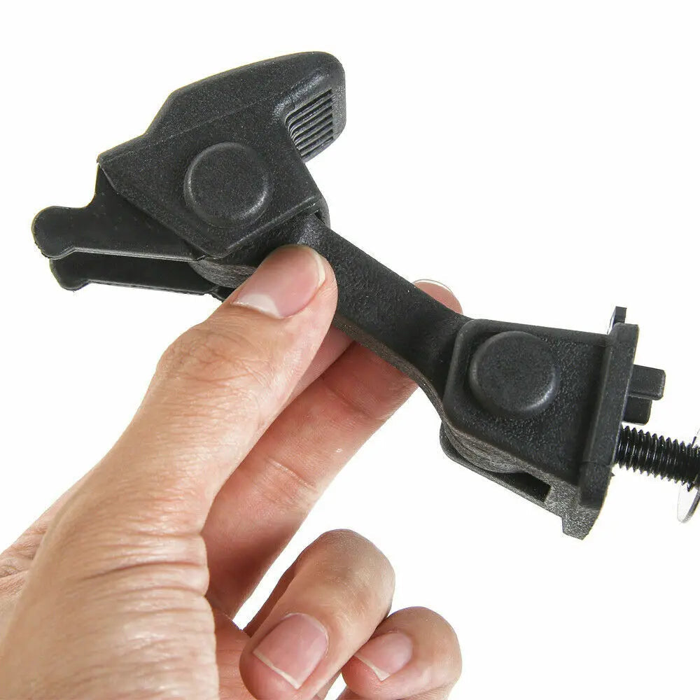 For 1997-2006 Jeep Wrangler TJ Locking Hood Latch Catch Latches & Bracket Parts 2PCS
