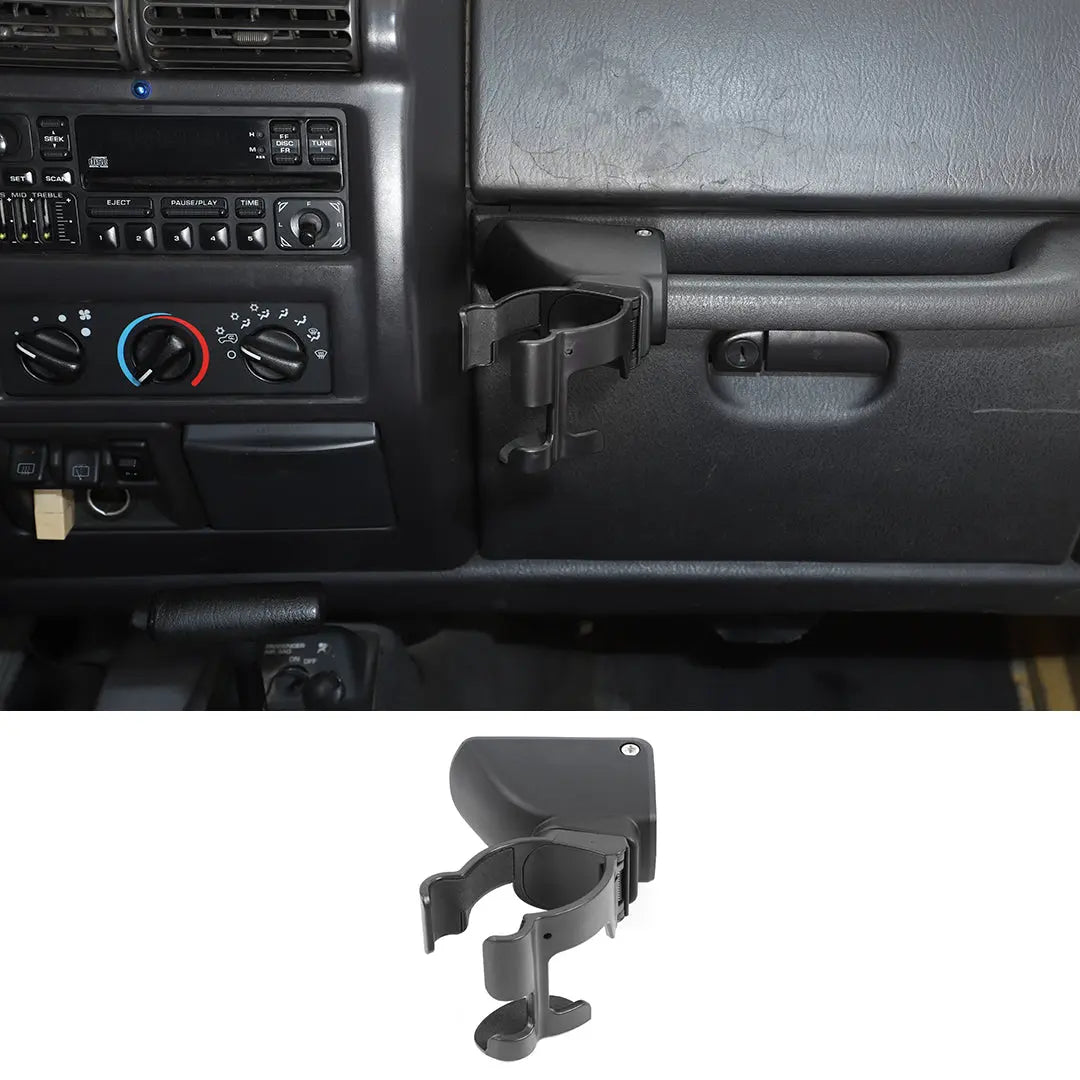 For 1997-2006 Jeep Wrangler TJ Multi-Function Cup Holder Phone Mount Phone Holder