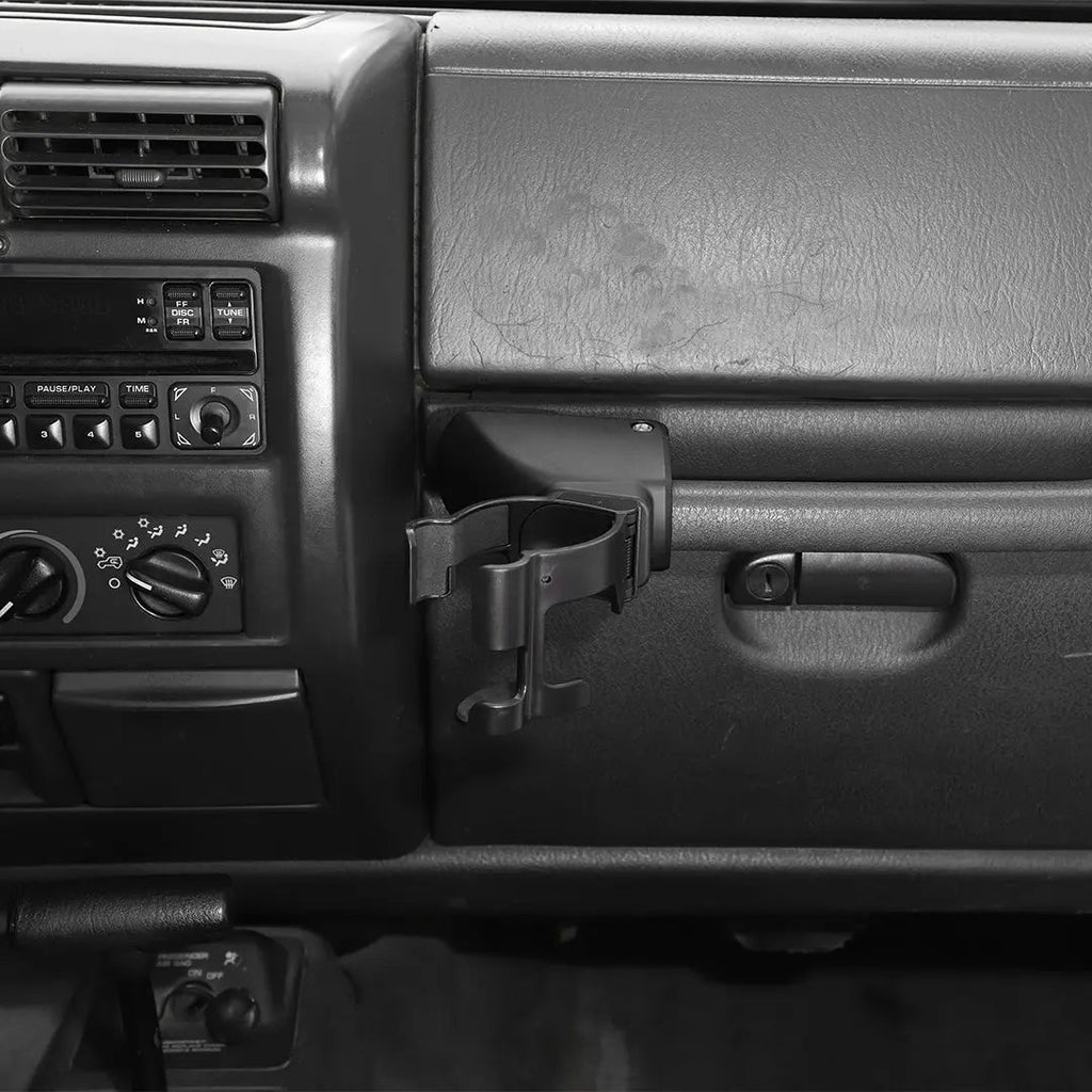 For 1997-2006 Jeep Wrangler TJ Multi-Function Cup Holder Phone Mount Phone Holder