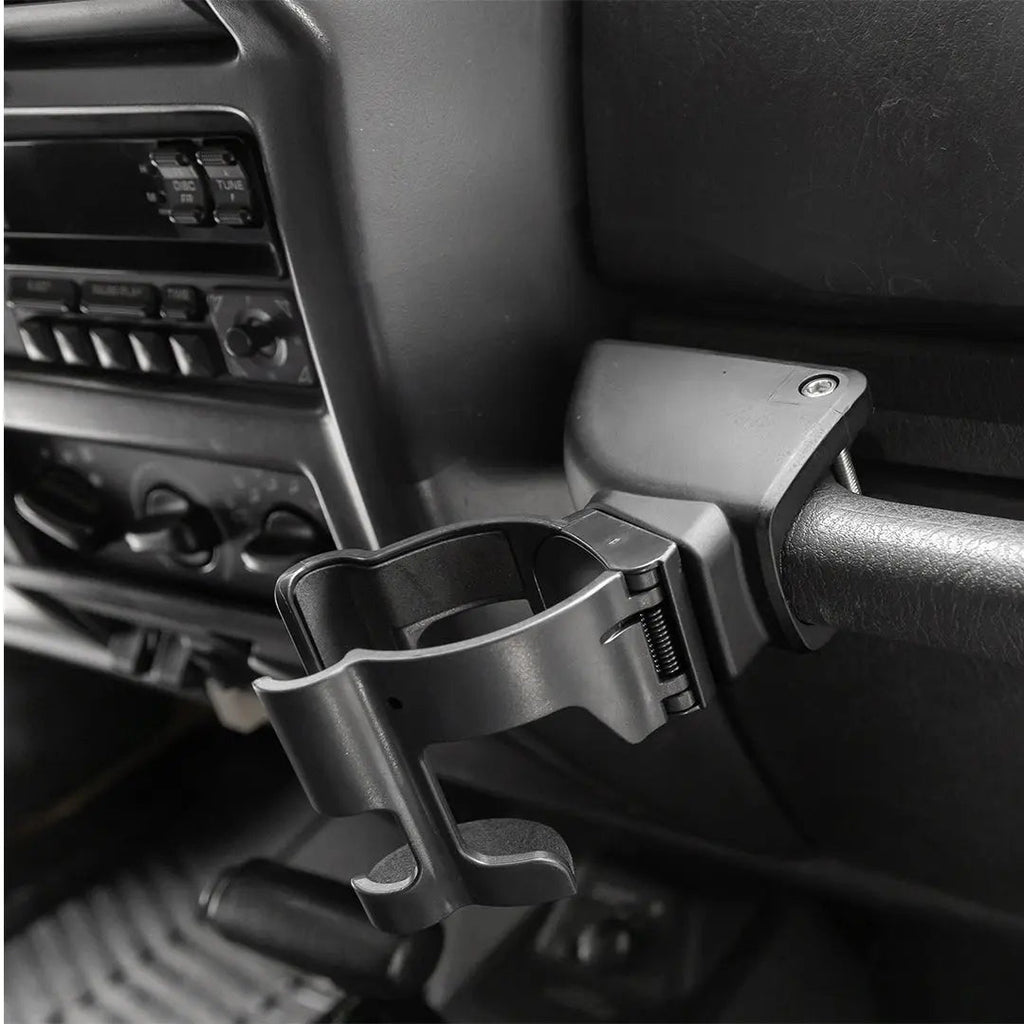 For 1997-2006 Jeep Wrangler TJ Multi-Function Cup Holder Phone Mount Phone Holder