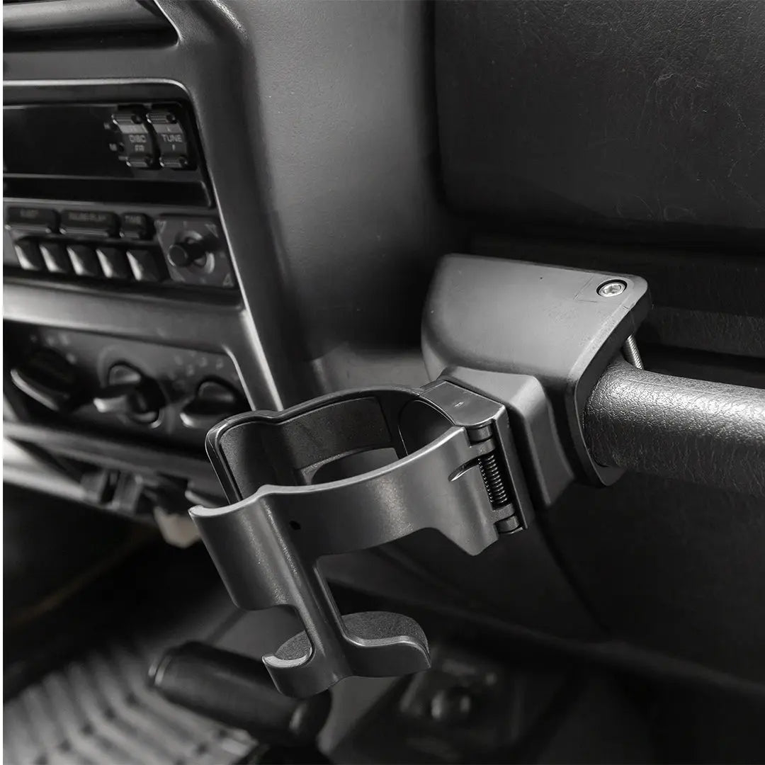 For 1997-2006 Jeep Wrangler TJ Multi-Function Cup Holder Phone Mount Phone Holder