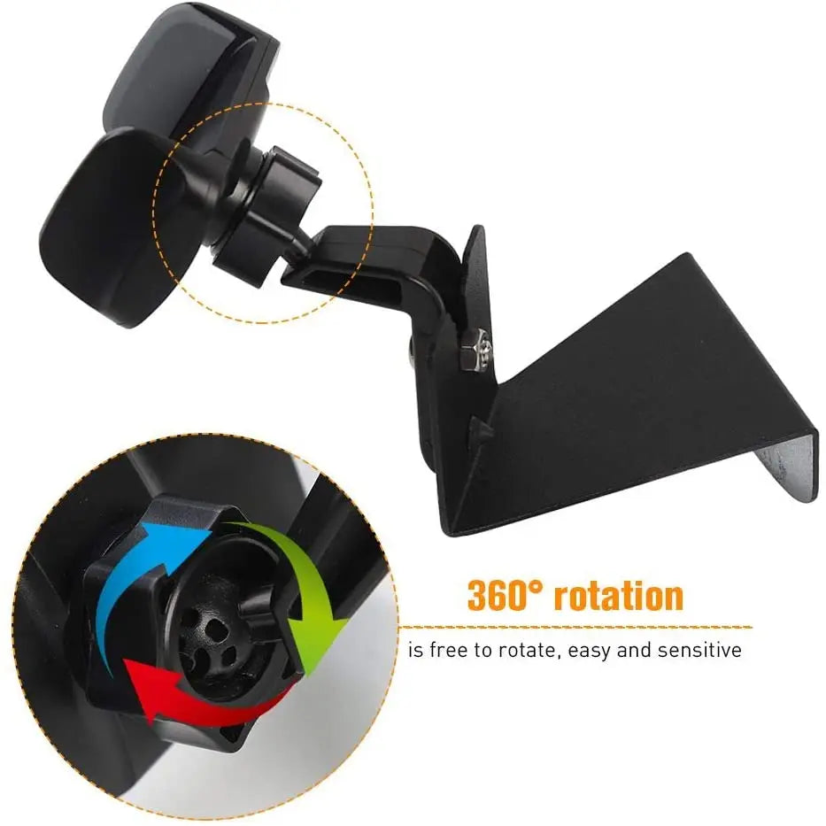 For 1997-2006 Jeep Wrangler TJ Multi-Functional Phone & Radio Holder Walkie Talkie Mount Bracket, Bolt-on Stand Bracket