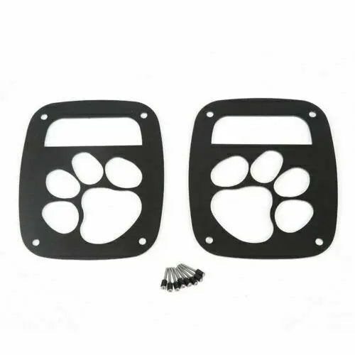 For 1997-2006 Jeep Wrangler TJ Rear Taillight Guard Paw Trim Cover