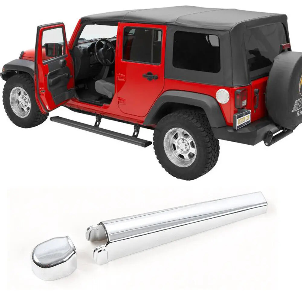 For 1997-2006 Jeep Wrangler TJ Rear Window Windshield Wiper Arm Trim
